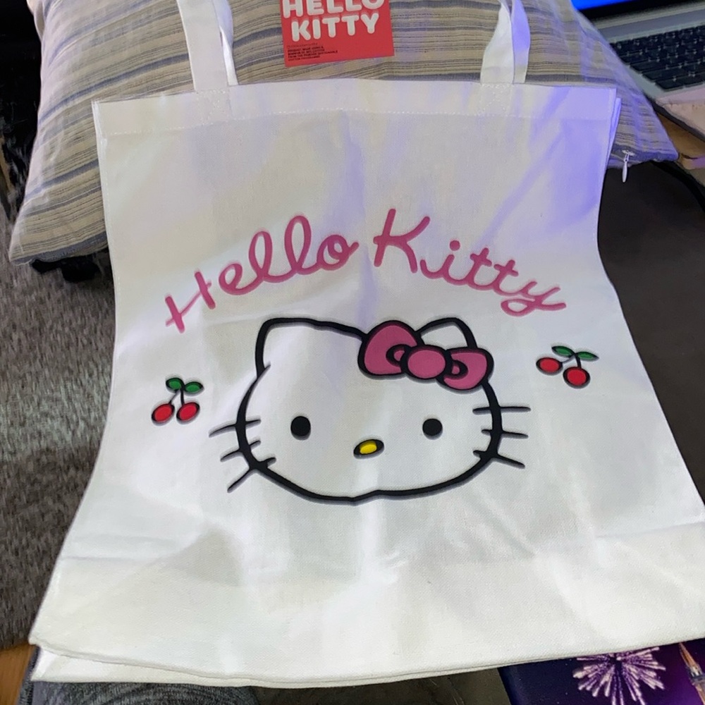 Hello kitty cloth reusable bag